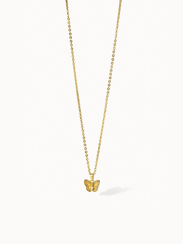 Collana con farfalla magica
