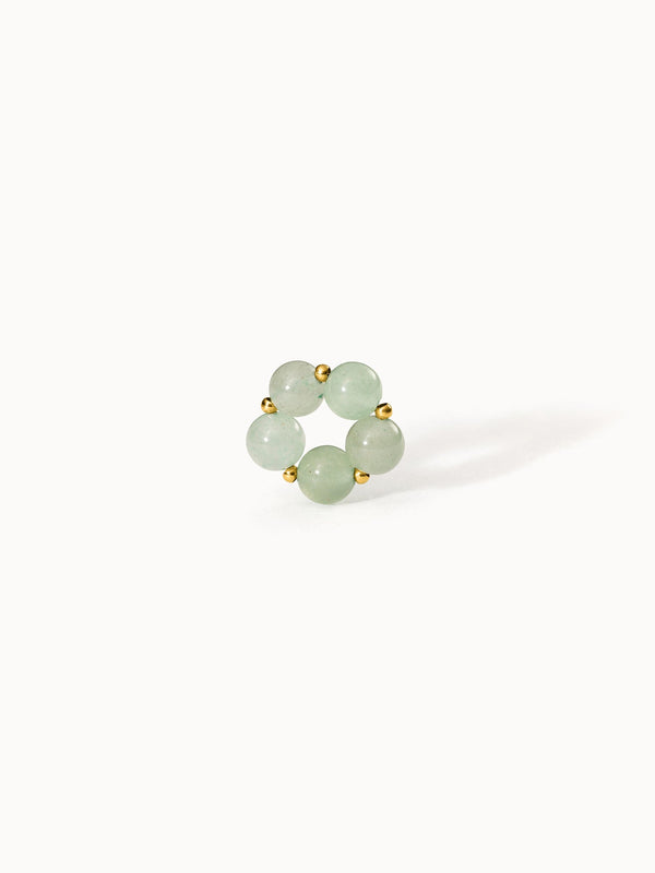 Jade Flower Charm