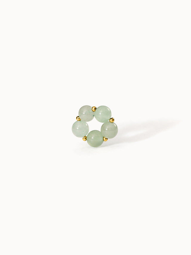 Jade Flower Charm