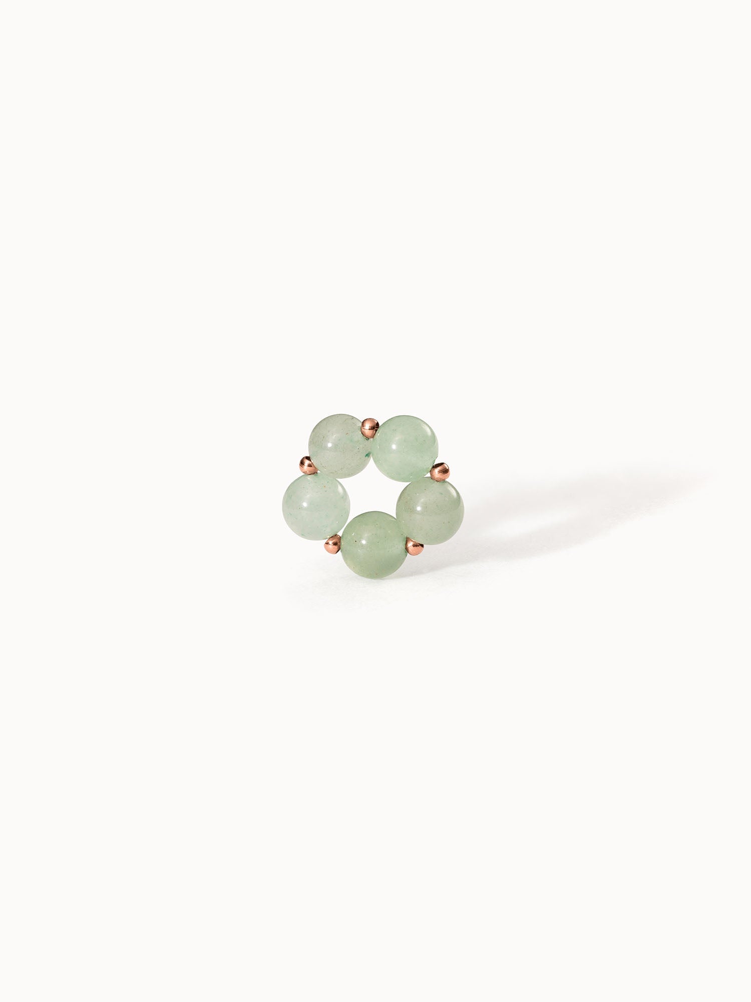 Jade Flower Charm
