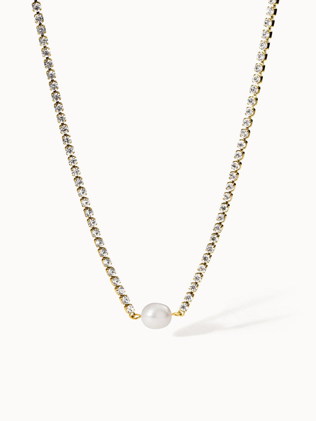 Collana di perle scintillanti