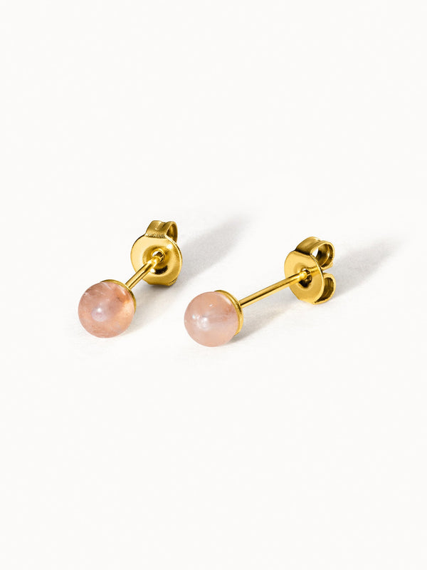 Rose Quartz Earring