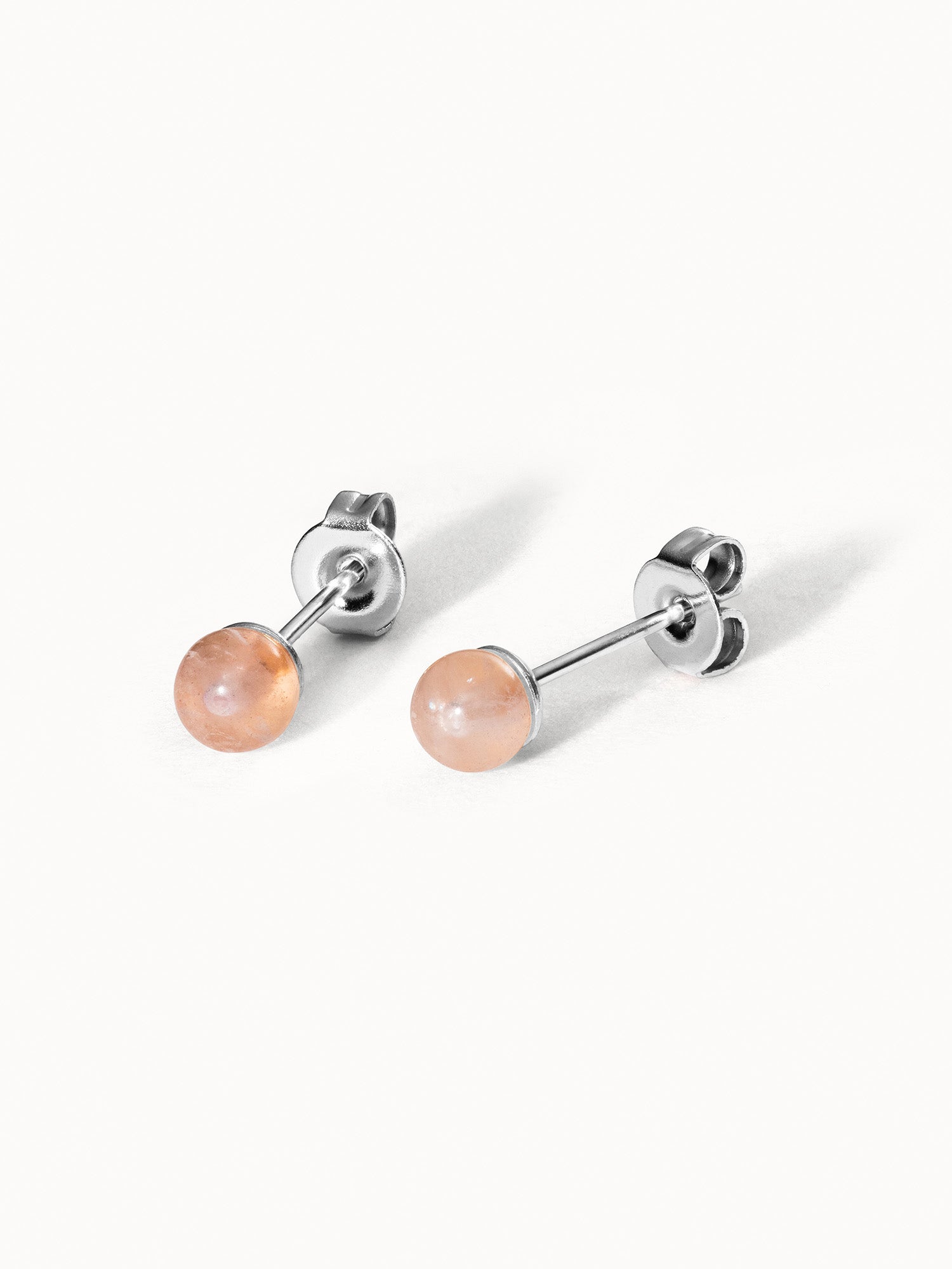 Rose Quartz Earring