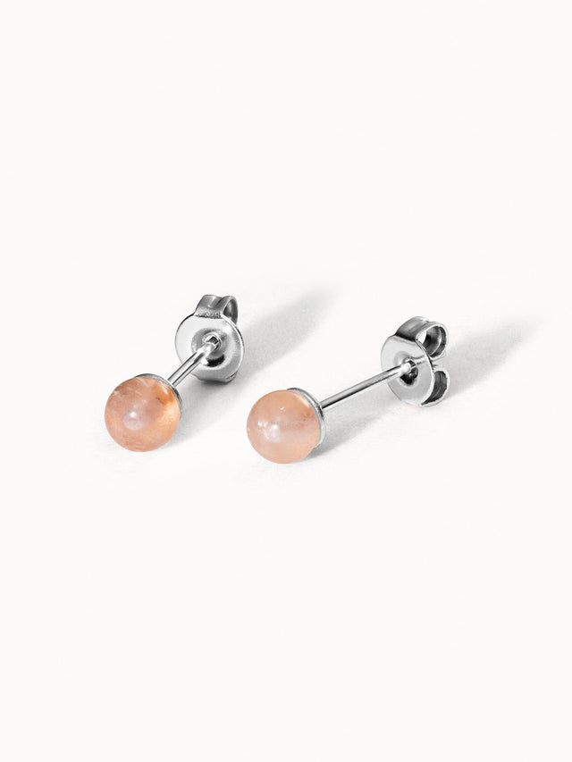 Rose Quartz Earring