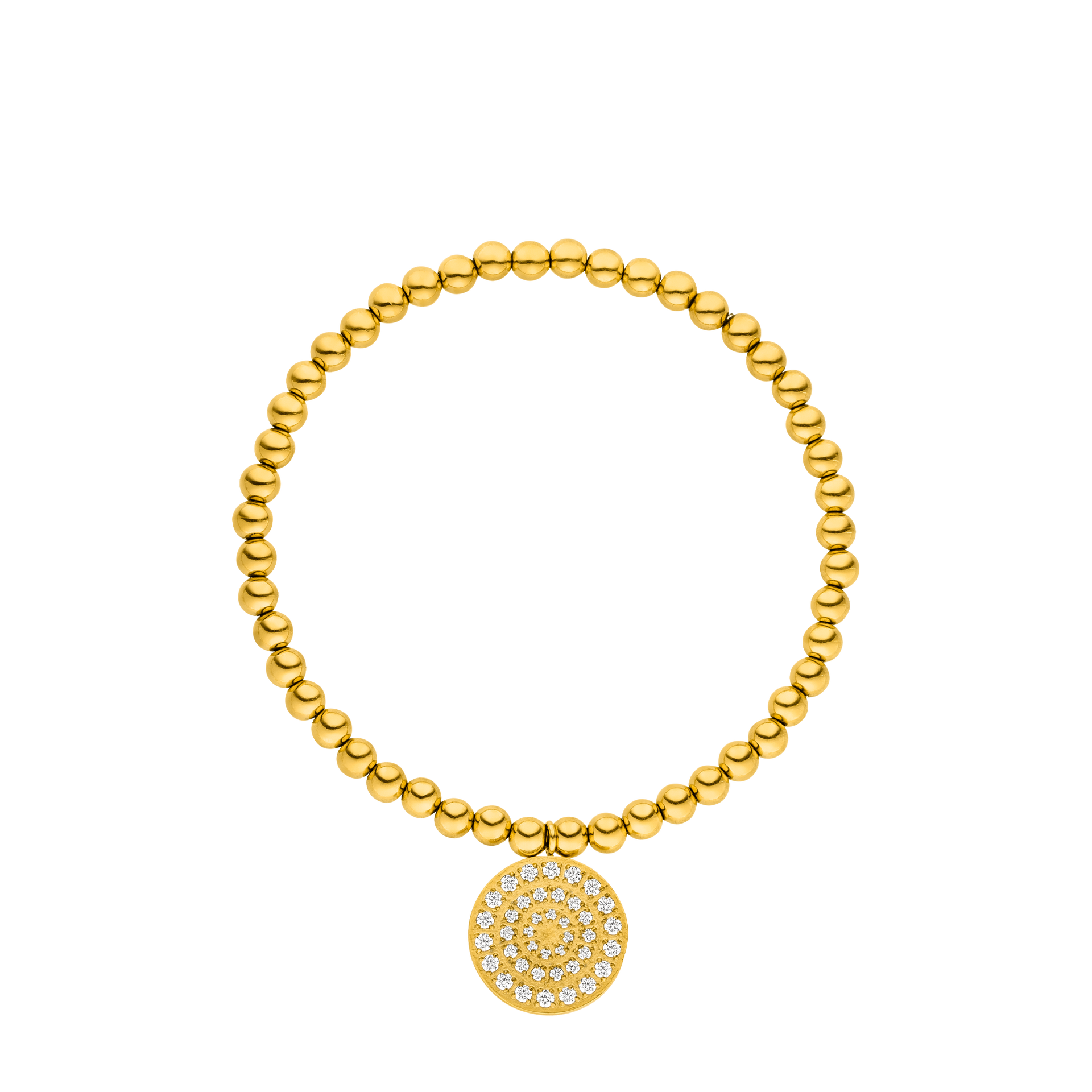 Bracciale con monete brillanti