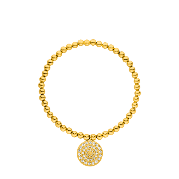 Bracciale con monete brillanti