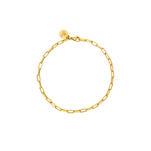 Waina Armband aus 18K Gold Edelstahl, feine Gliederkette, elegant und femininer Island-Spirit von PURELEI.