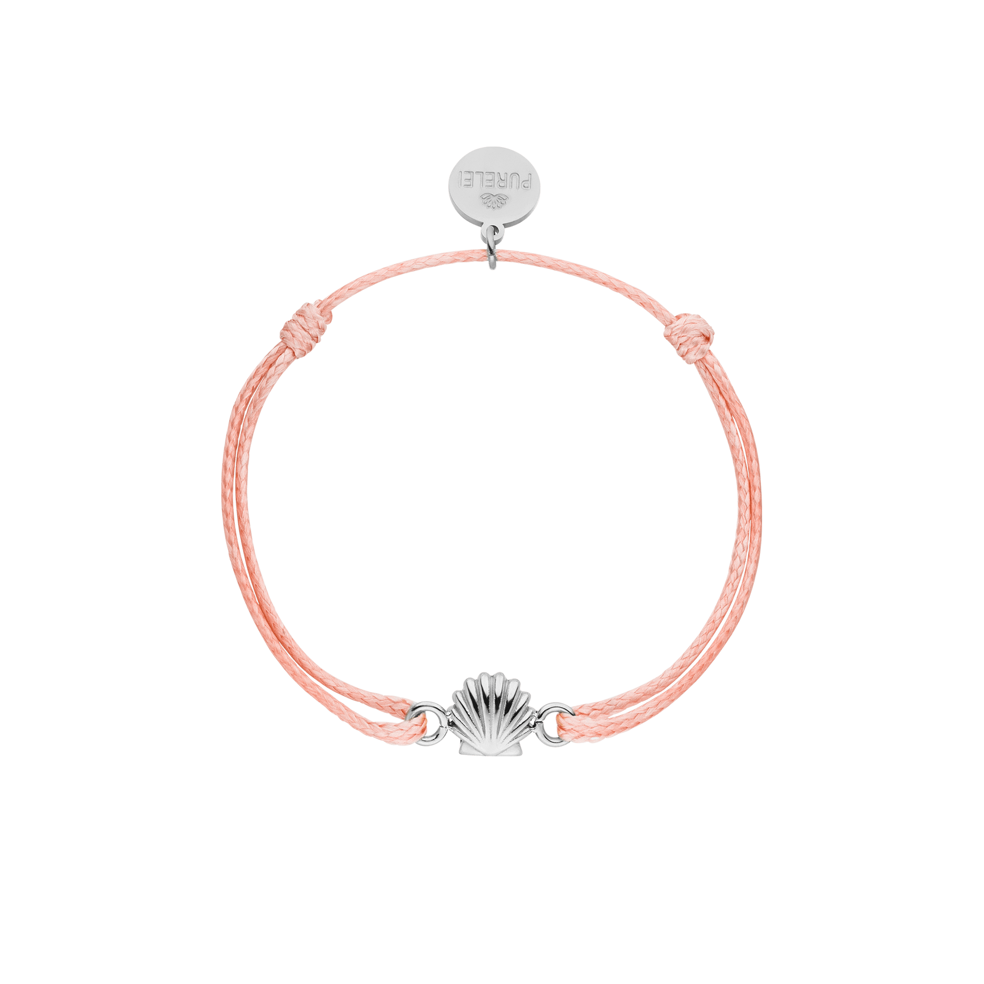 Bracciale in cotone per bambini conchiglia