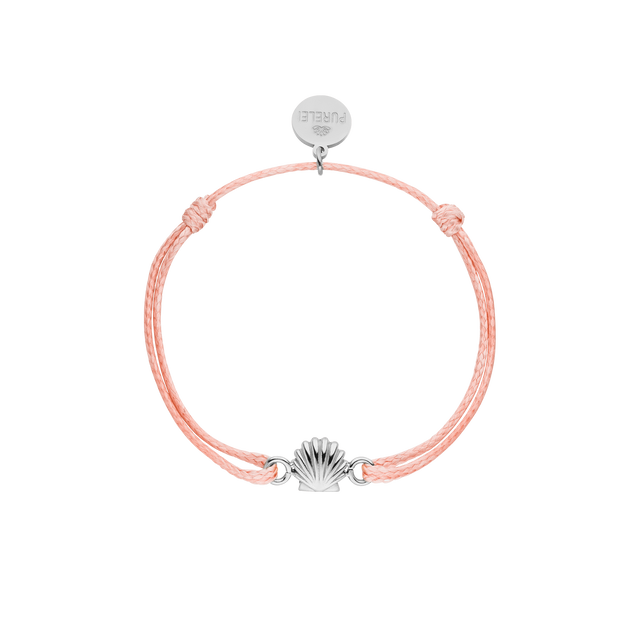 Bracciale in cotone per bambini conchiglia