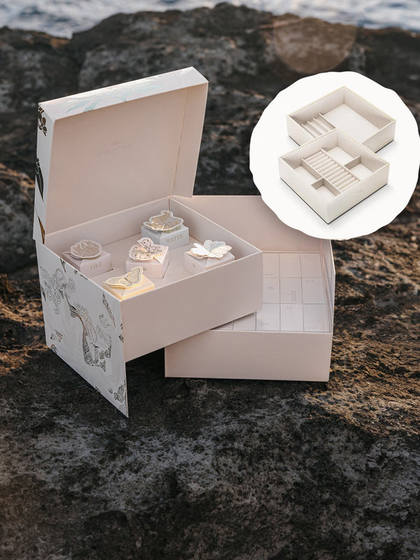 Advent calendar 2024 + 2 jewelry trays