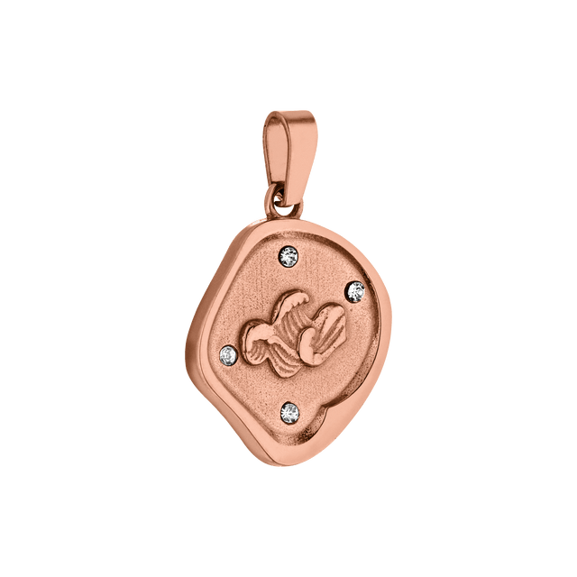 Charm a forma di moneta Wave