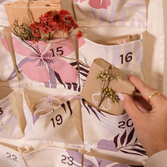 Calendario dell'Avvento da riempire da solo