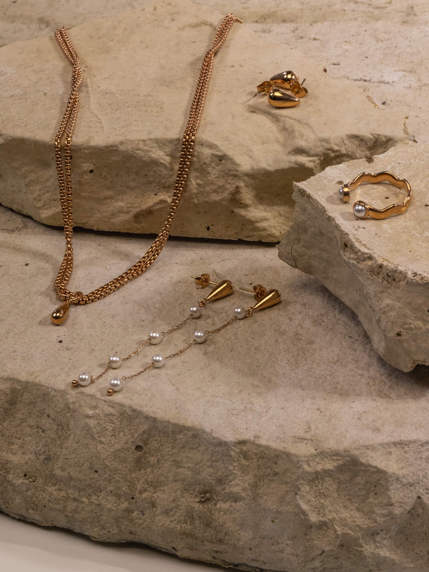 Set di gioielli d'acqua