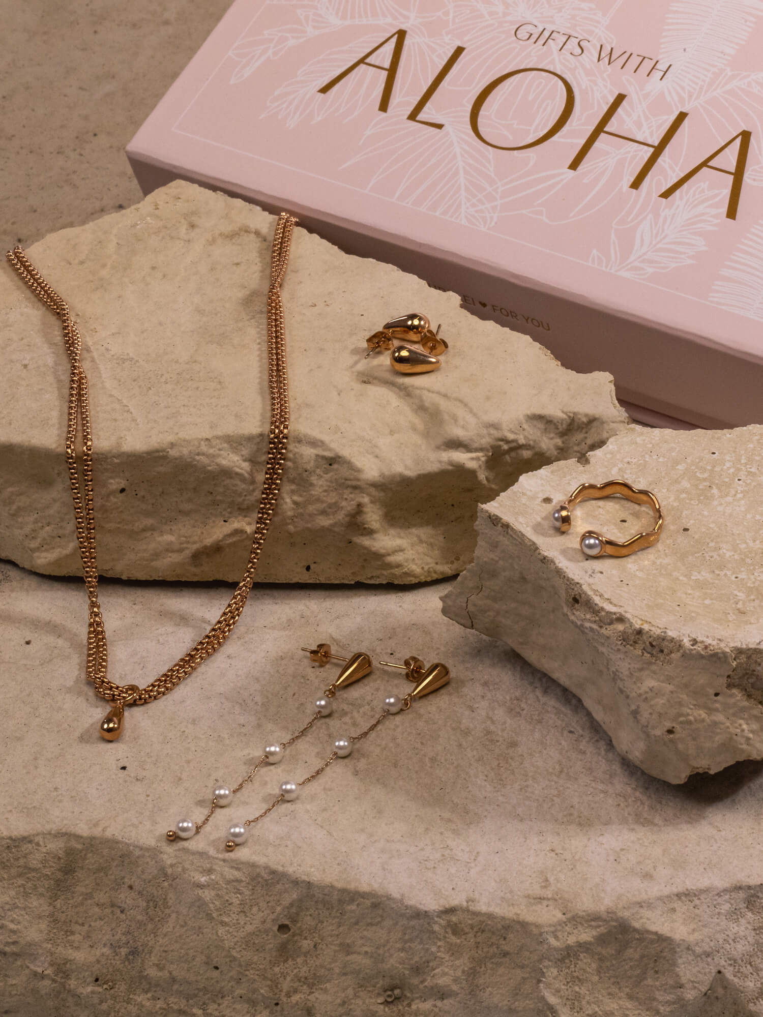 Set di gioielli d'acqua