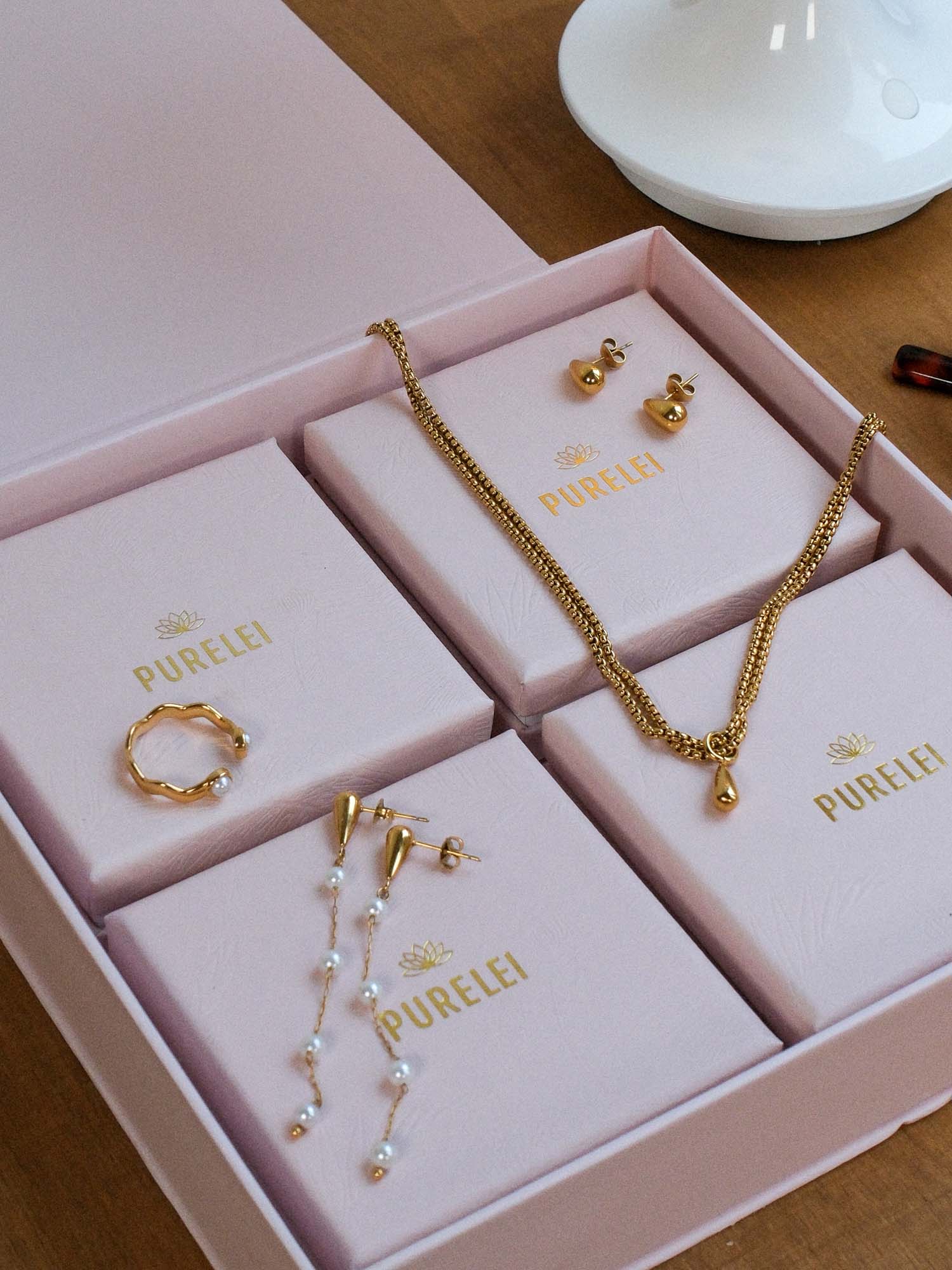 Set di gioielli d'acqua