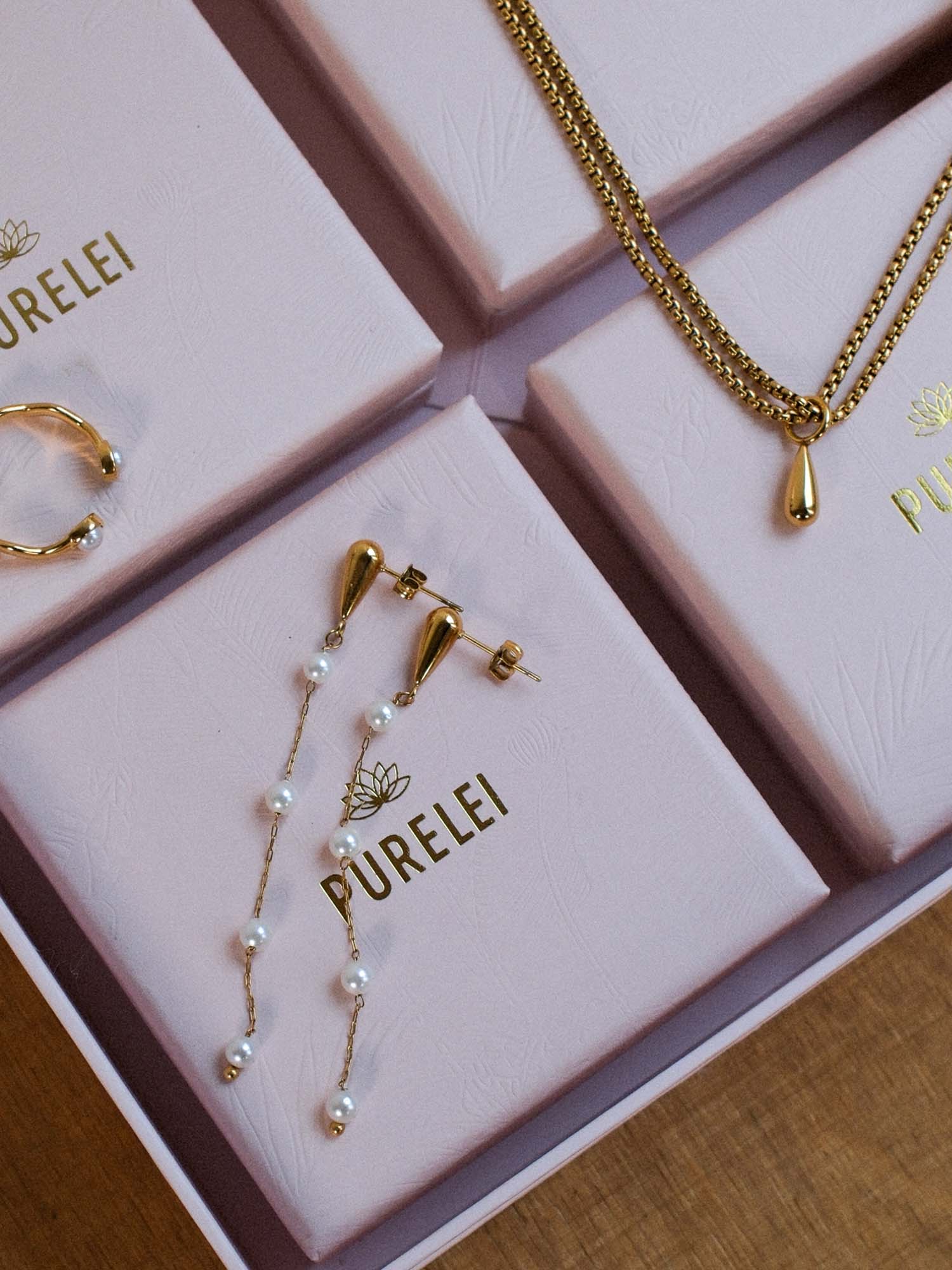 Set di gioielli d'acqua