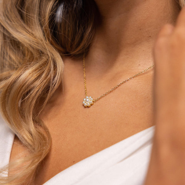 Collana con fiocco di neve