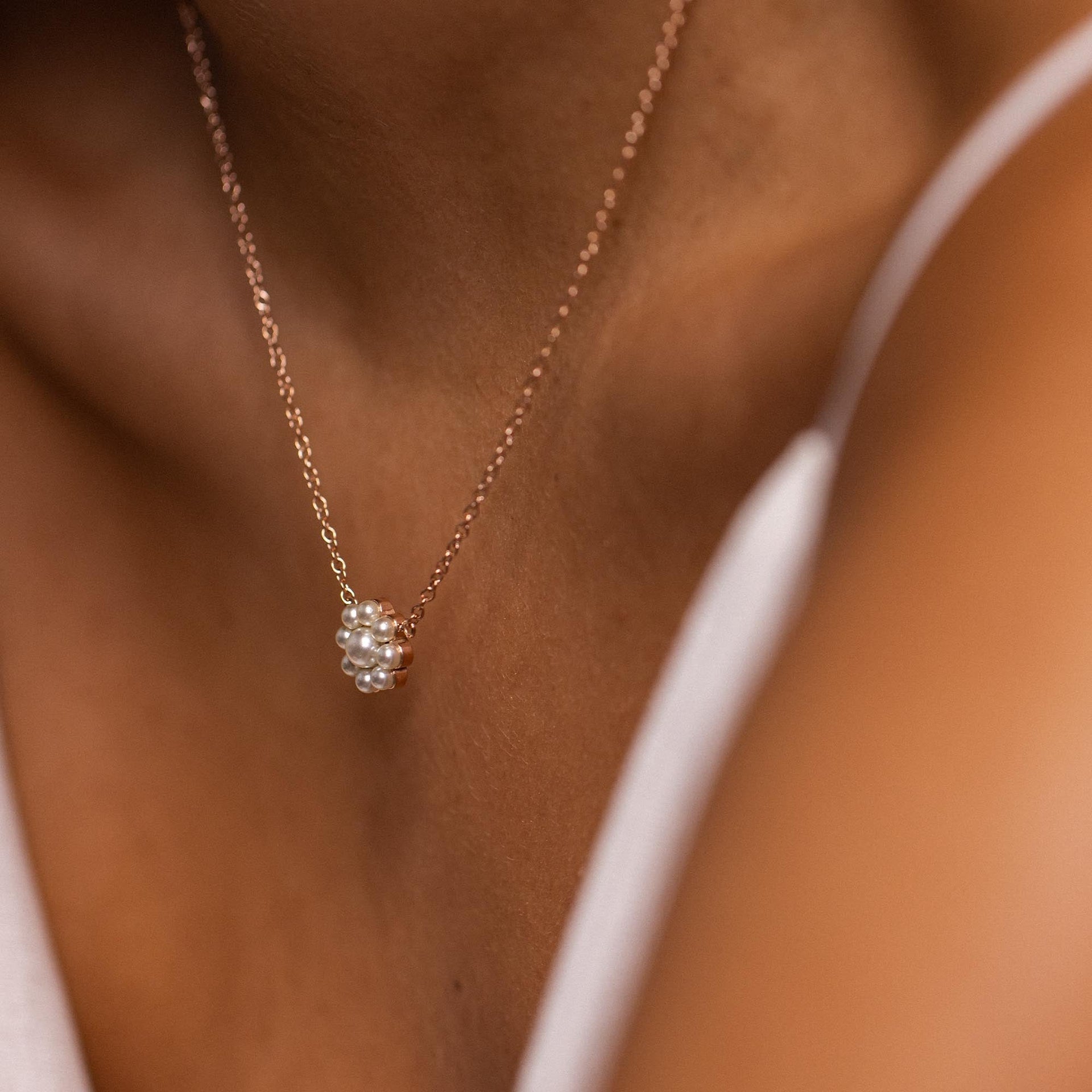 Collana con fiocco di neve