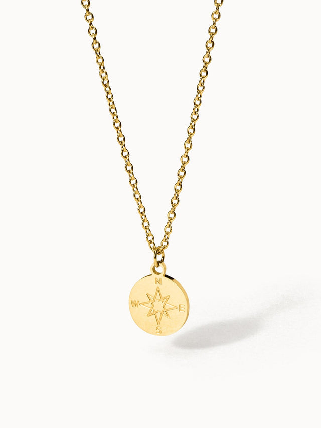 Collana con bussola
