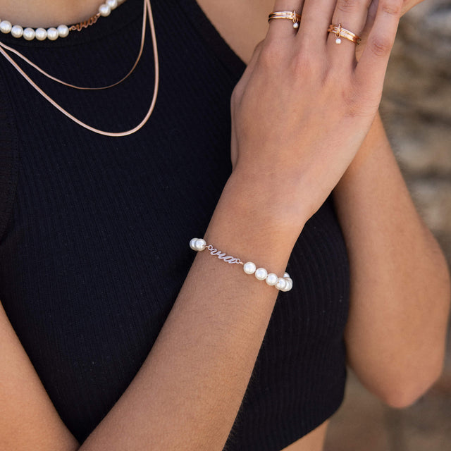 Via Bracciale di perle