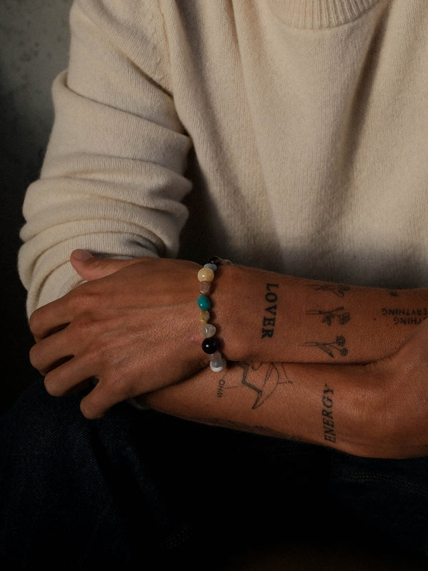 Bracciale con gemme della marea