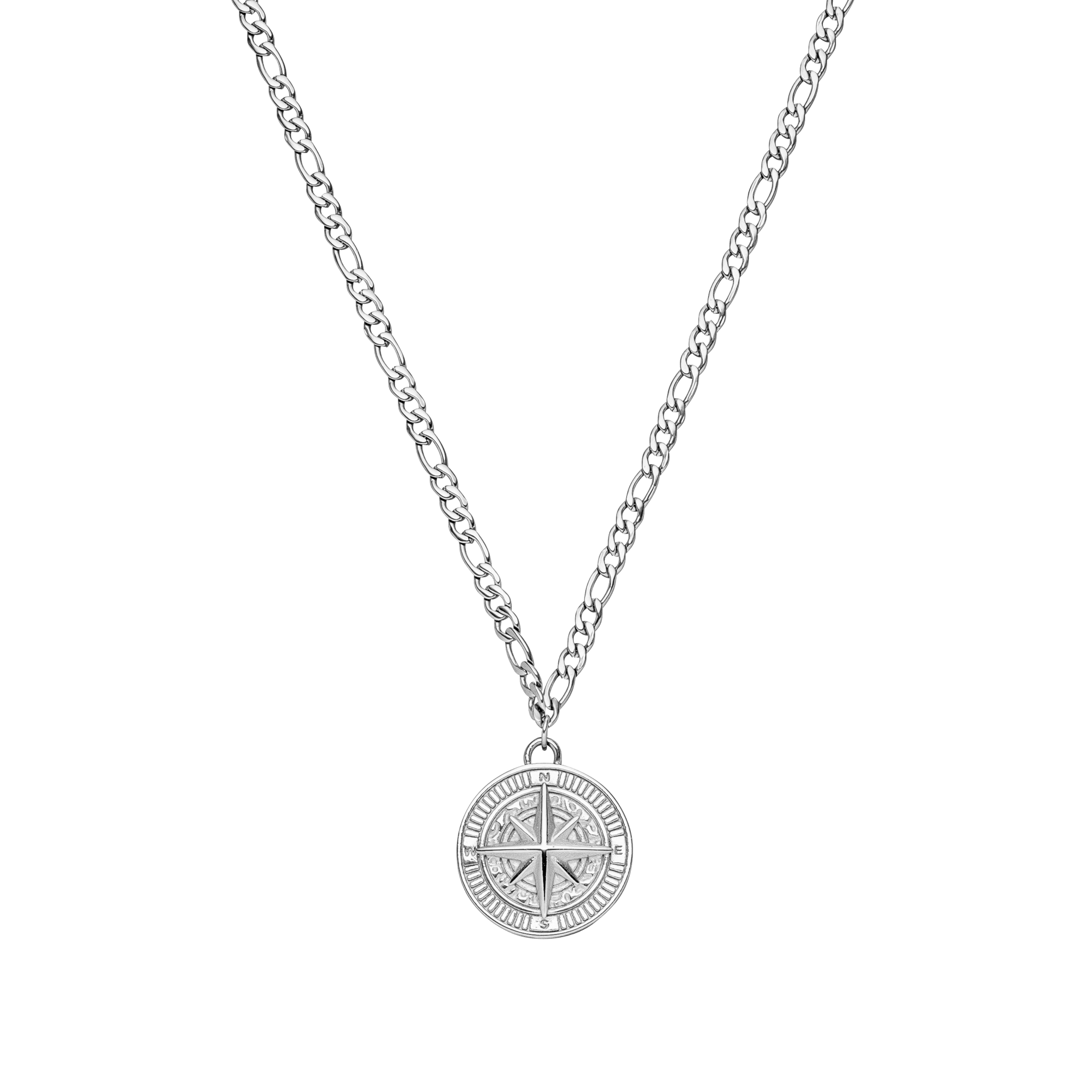 Collana da uomo con bussola