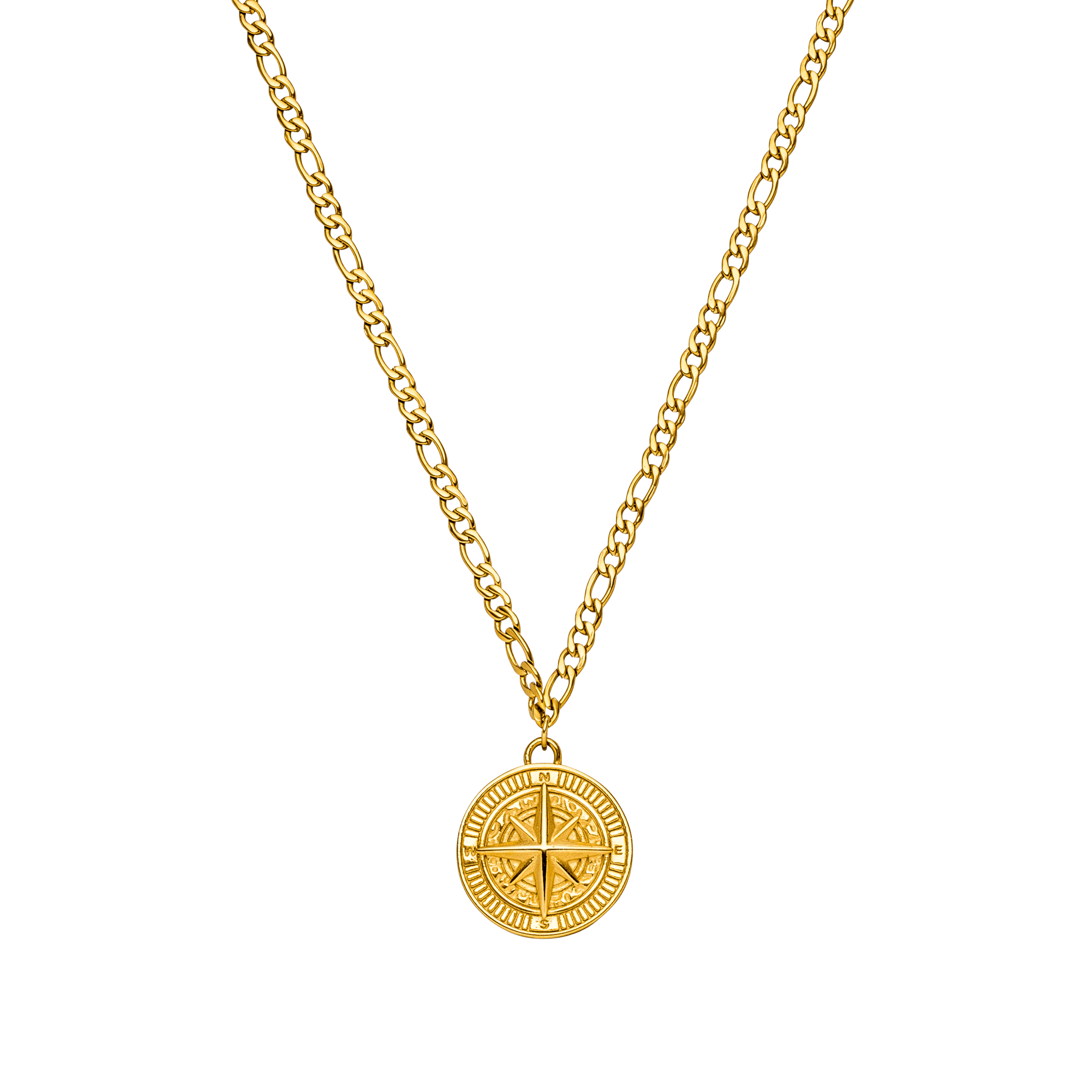 Collana da uomo con bussola