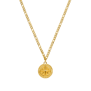Compass Men Necklace