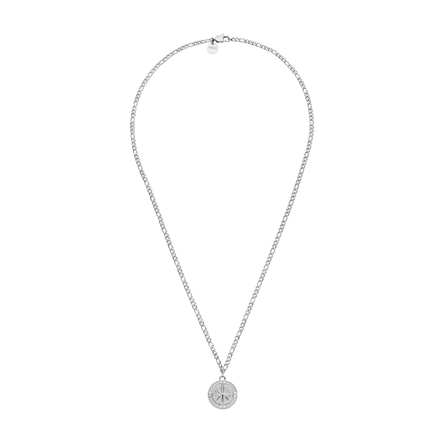 Collana da uomo con bussola