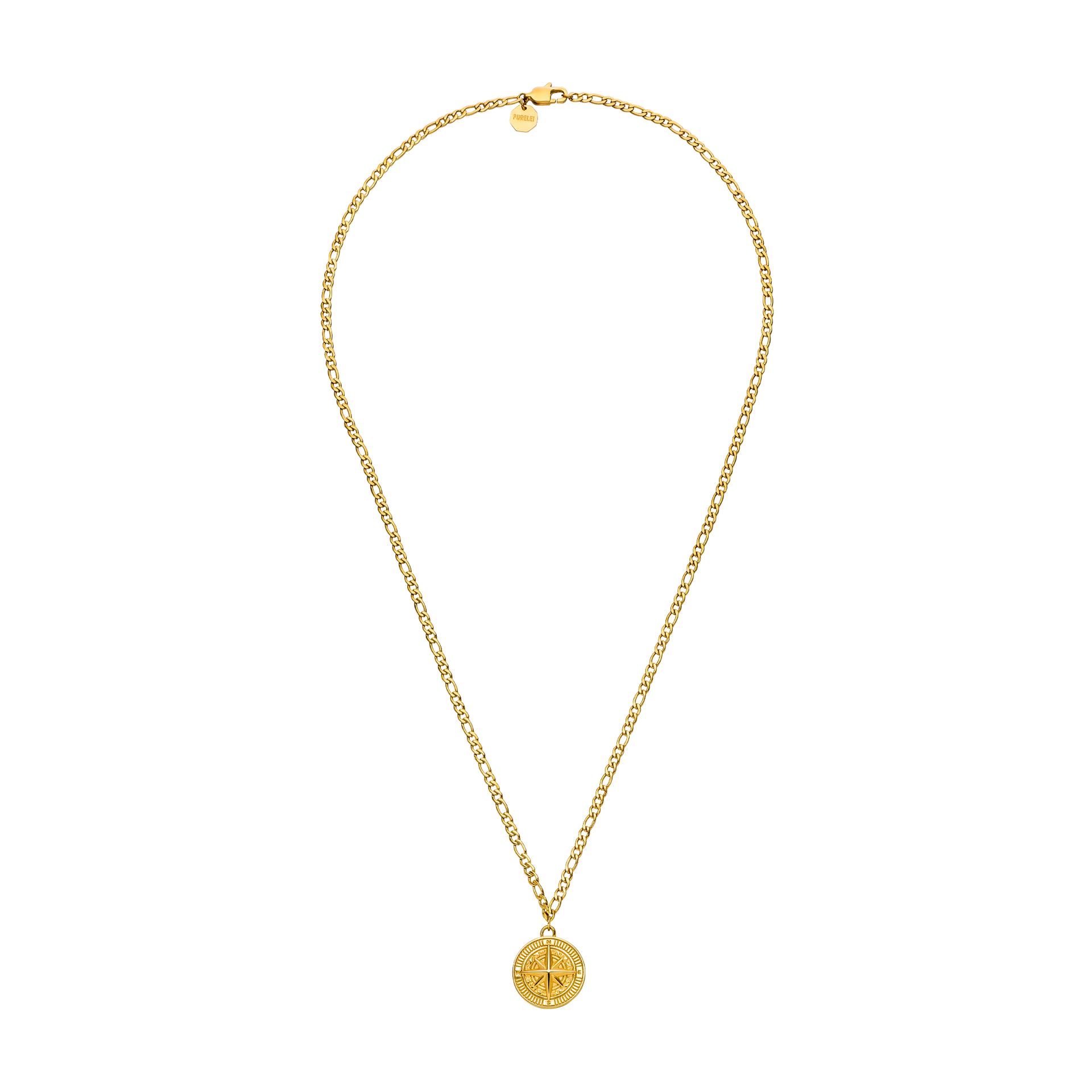 Collana da uomo con bussola
