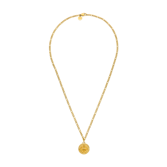 Collana da uomo con bussola