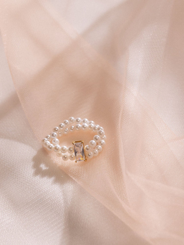 Anello Eleganza di perle