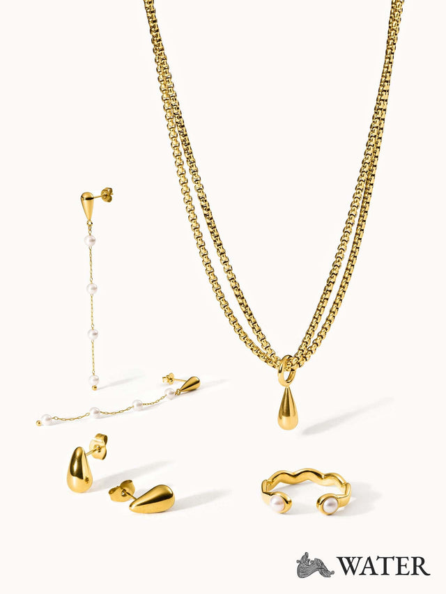 Set di gioielli d'acqua