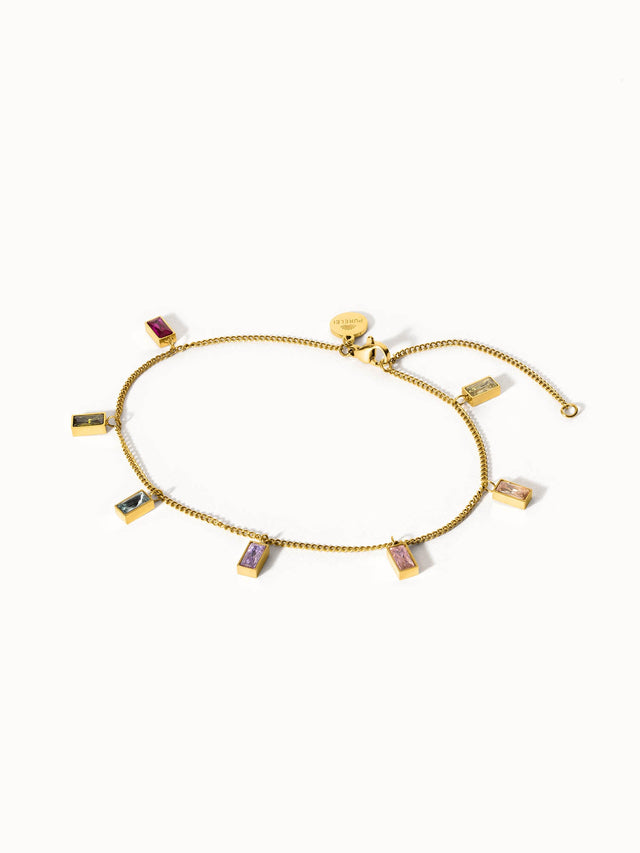 Rainbow Anklet