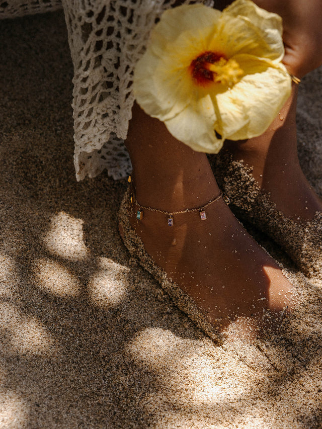Rainbow Anklet