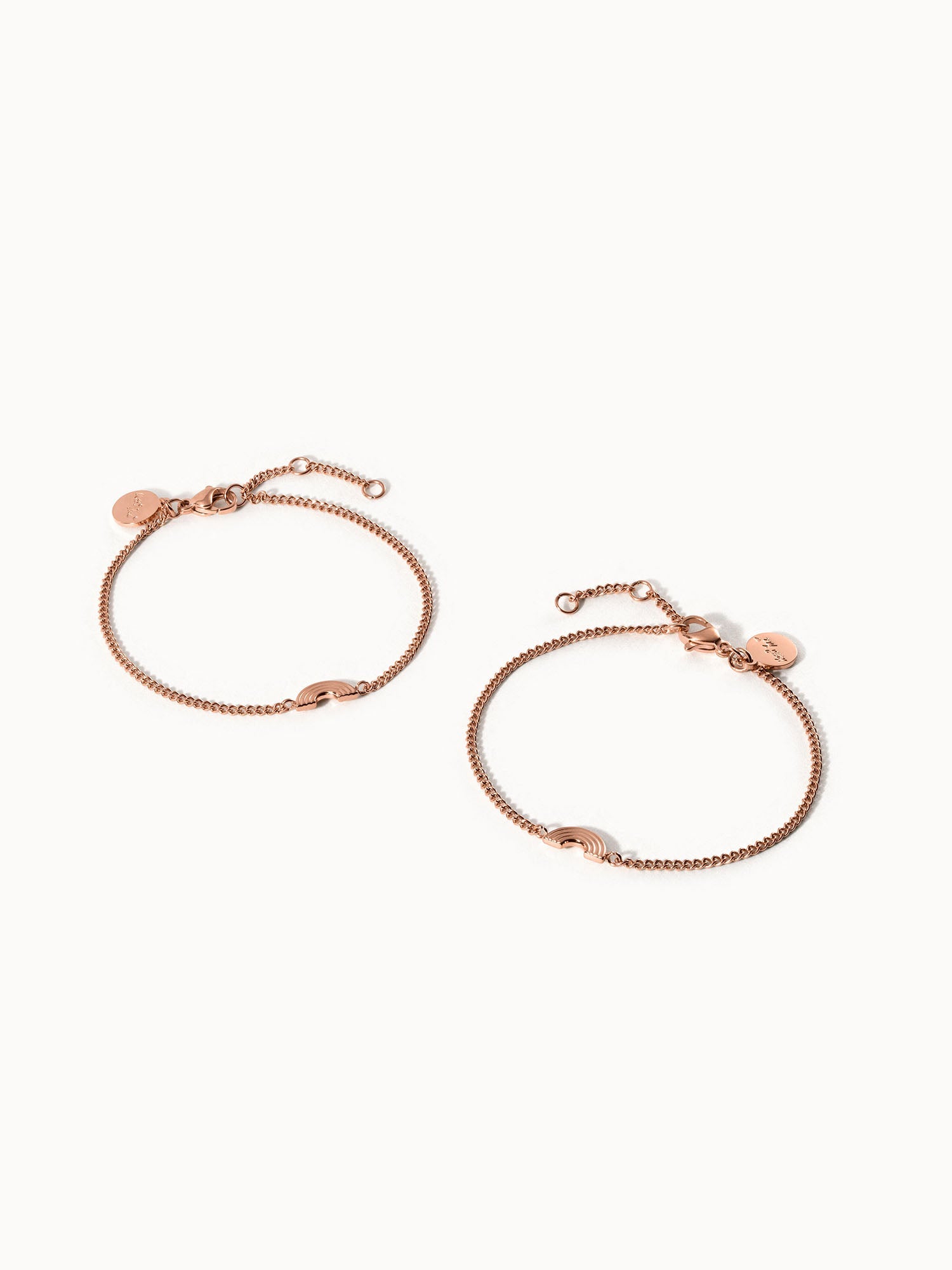 Set di braccialetti d'amore arcobaleno