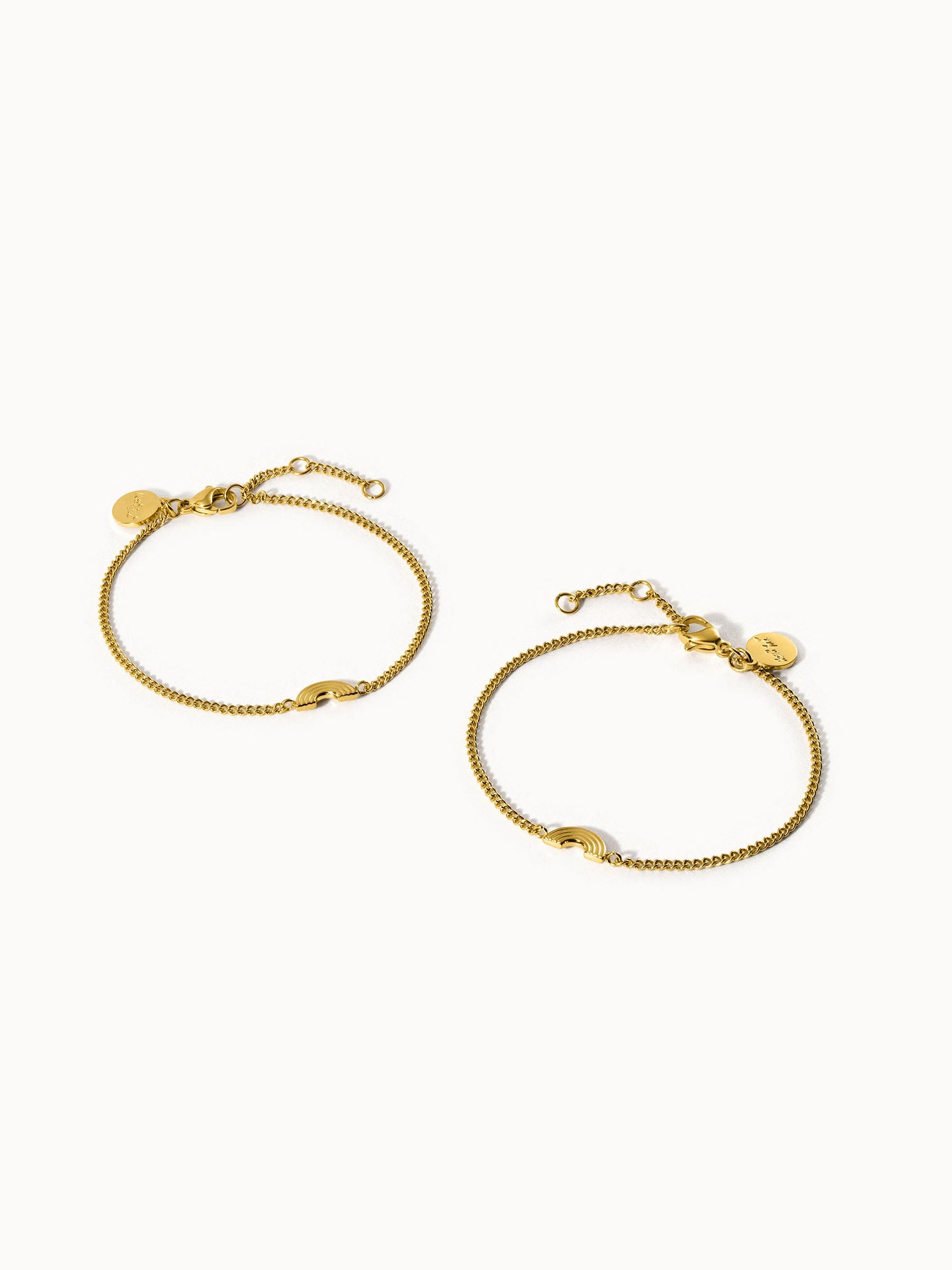 Set di braccialetti d'amore arcobaleno