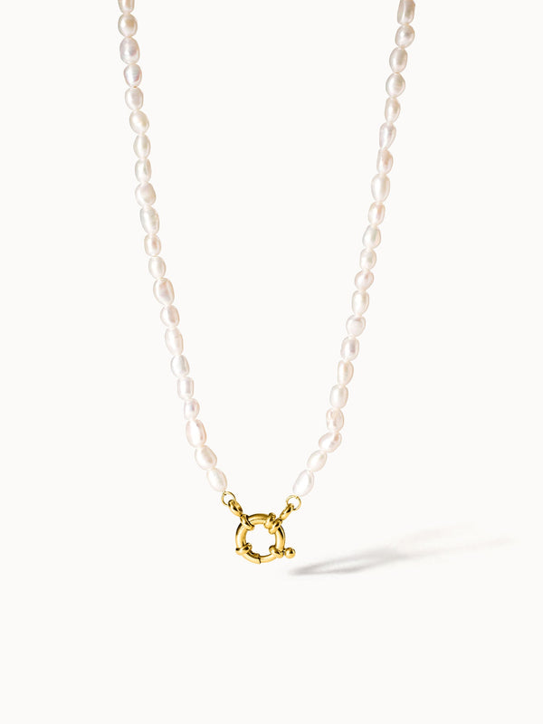 PURELEI Collana Donna Oro con Strass Elegante PURELEI Collana Donna Oro con Strass Elegante