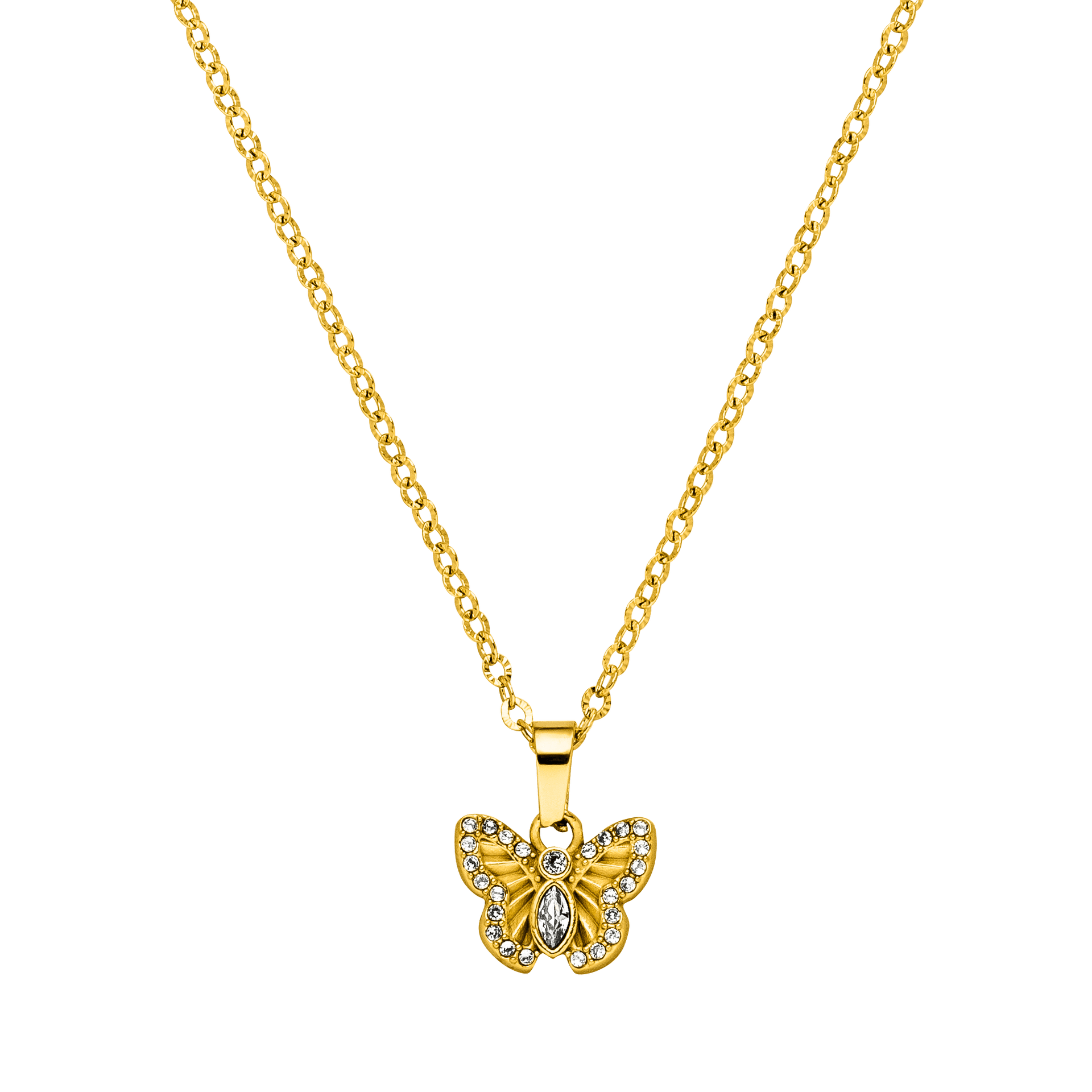 Collana con farfalla magica