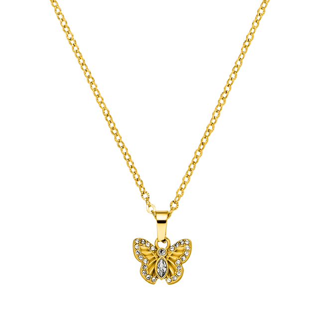 Collana con farfalla magica