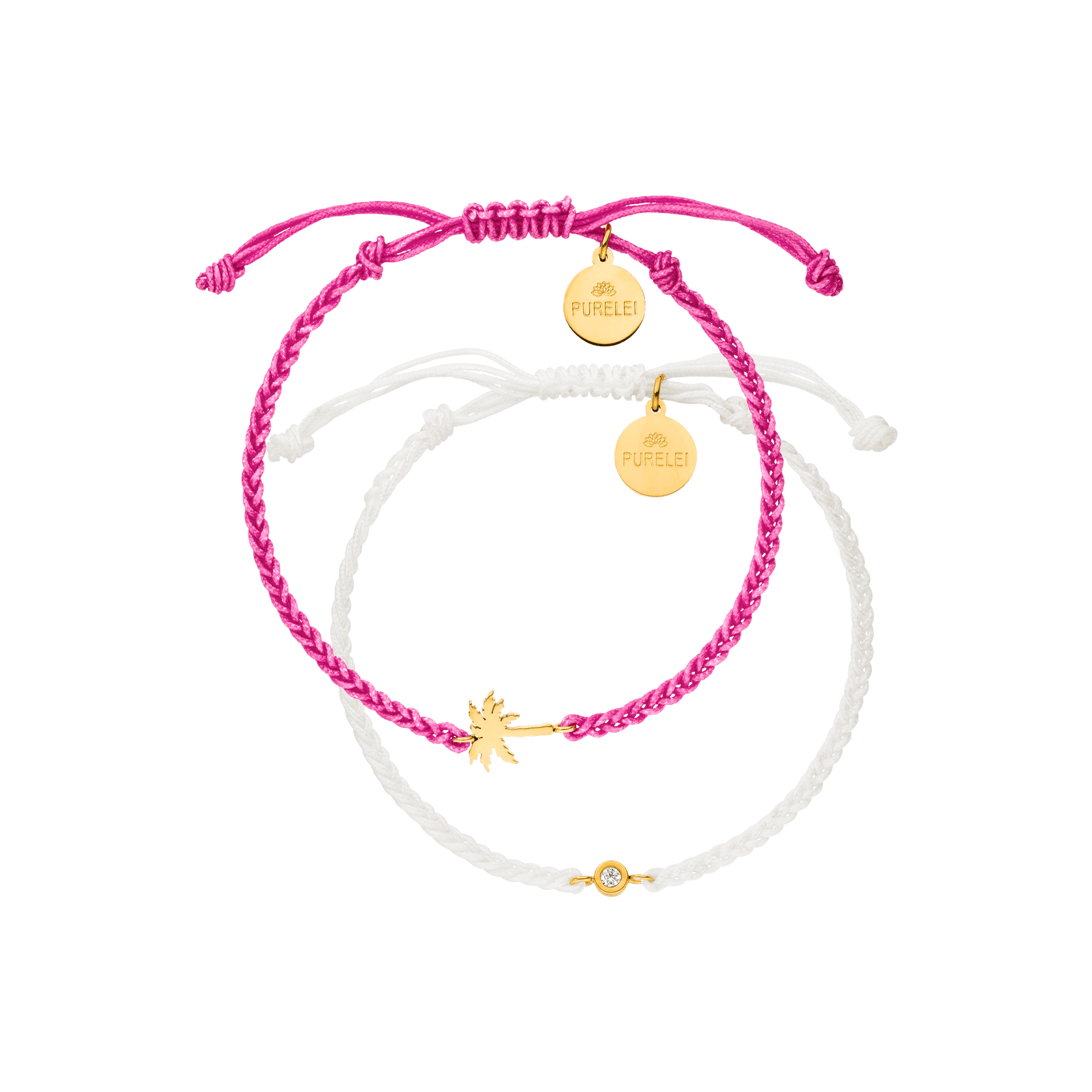 Set di bracciali Pink Island