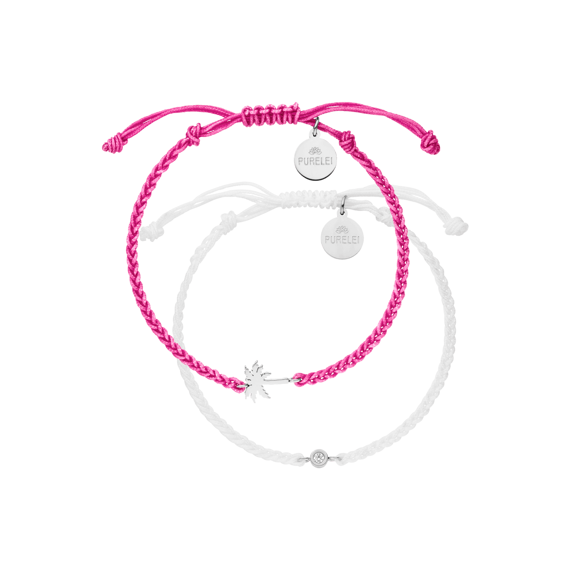 Set di bracciali Pink Island