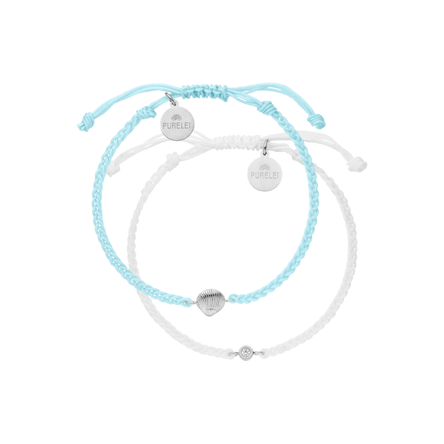 Set di bracciali Oceano Blu