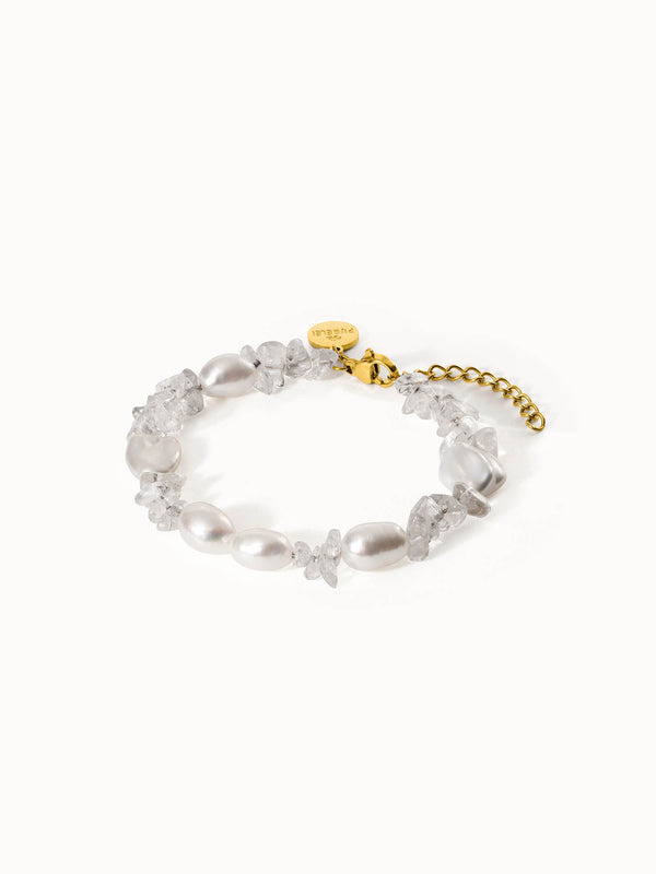 Bracciale con onde di cristallo