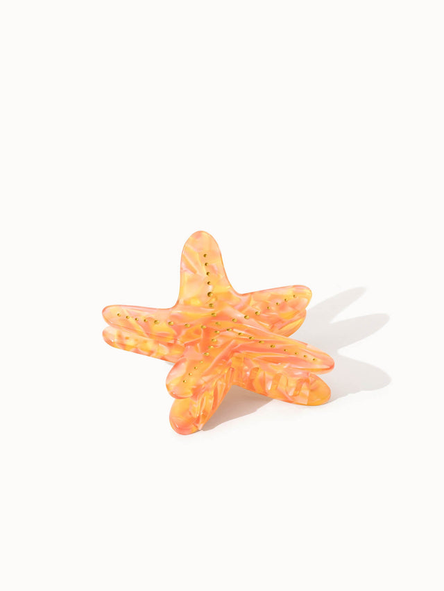 Fermaglio per capelli a forma di stella marina