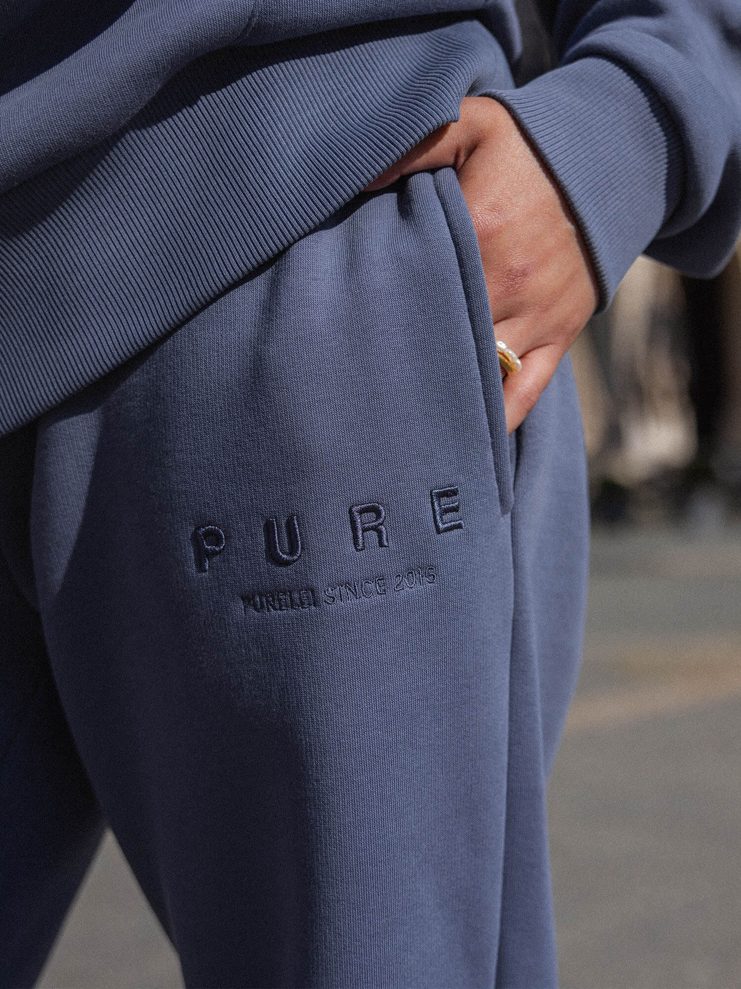 Pantaloni da ginnastica Feeling Pure Blu scuro
