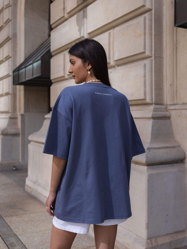 Maglietta Pure Souls Blu Scuro