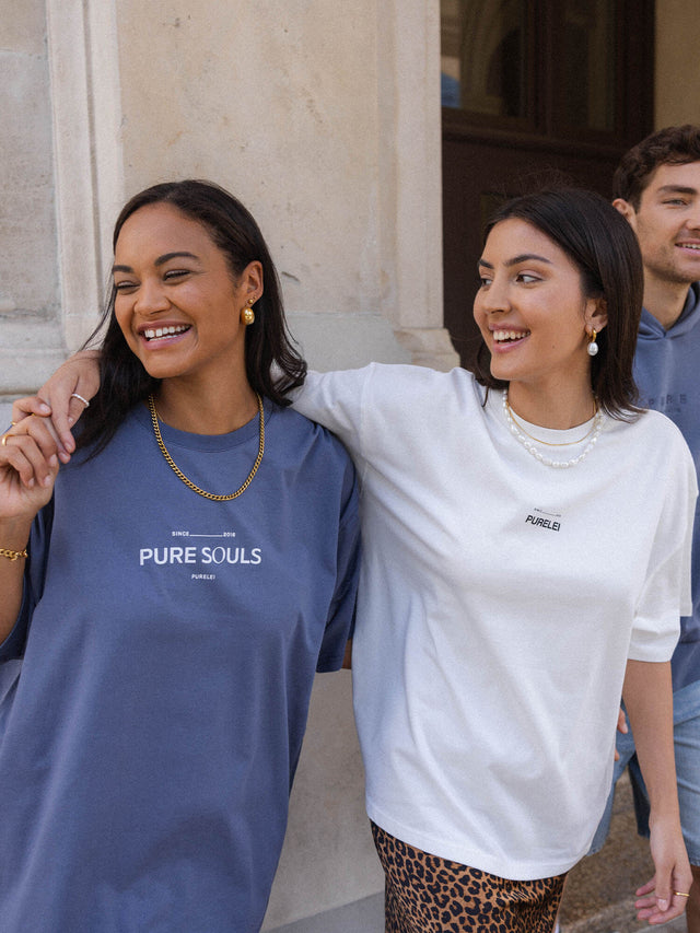 Maglietta Pure Souls Blu Scuro