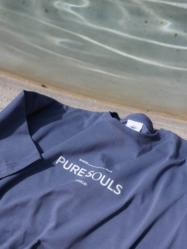 Maglietta Pure Souls Blu Scuro