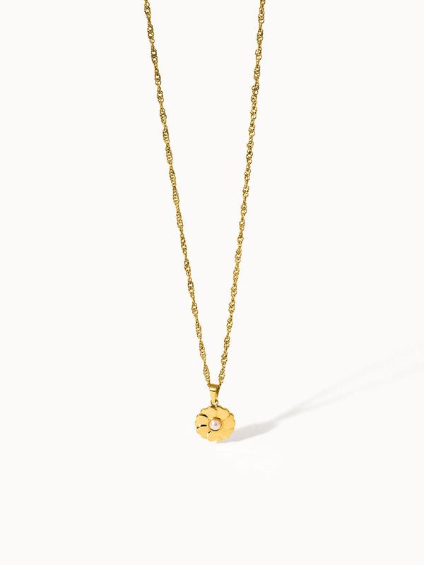 Collana con fiori di compleanno